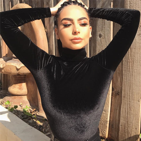 Velvet thermal jumpsuit - ROUTINE FASHION
